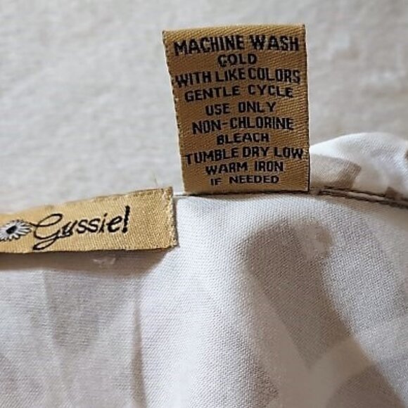 Oh Gussie Lattice Print Bell Sleeve Jacket RETRO BOHO TRENDY DESIGNER Size S NEW - Picture 10 of 10